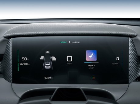 Image of technology within MGS5 EV.