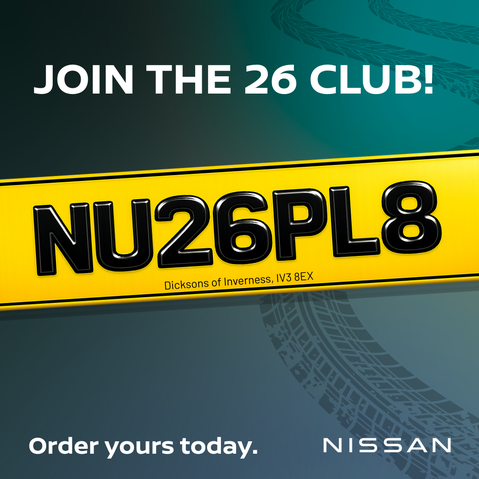 26 Plate - Nissan