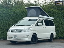 Toyota Alphard Camper|2 Berth|2 Belts|Solar|Kitchen|Vanlux 31