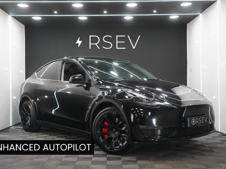 Tesla Model Y LONG RANGE AWD Enhanced Autopilot Navigate on Autosteer Autopark 20"Alloys 