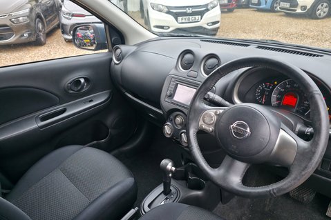 Nissan MICRA 1.2 ACENTA AUTOMATIC WITH JUST 40000 MILES! FULL SERVICE HISTORY! SAT NAV! 11