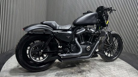 Harley-Davidson Sportster 883 XL883N IRON 2013 LONG MOT STAGE 1 CRUISER BIKE A2 2