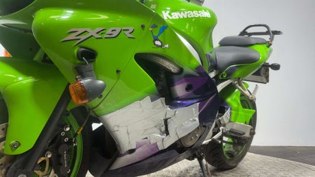 Kawasaki ZX ZX9R 1999 44K SPARES OR REPAIR PROJECT BIKE 900CC SUPER SPORT 8
