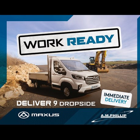 Maxus Deliver9 Work Ready Dropsides 