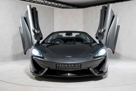 McLaren 570S SPIDER. WARRANTY. FULL MSH. CERAMIC BRAKES. SPORT EXHAUST. FRONT LIFT. B&O 8