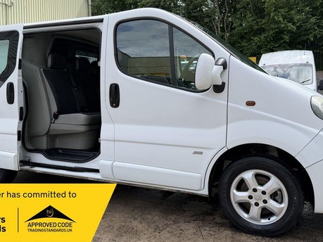 Vauxhall Vivaro 2.0 2900 CDTi Sportive Crew Van 5dr Diesel Manual FWD L1 (195 g/km, 113 bhp