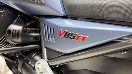 Moto Guzzi V85 850 TT 2019 37K MOT SEPTEMBER 2027 PANNIERS ADVENTURE BIKE 44