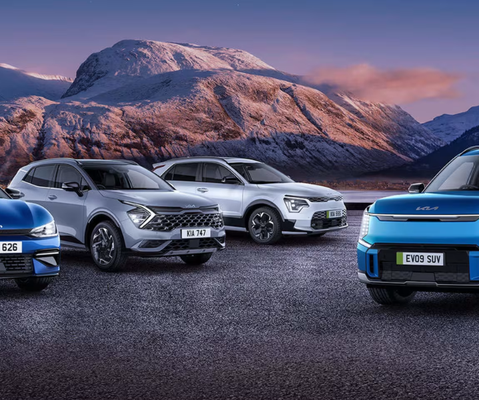 Image of some Kia cars.