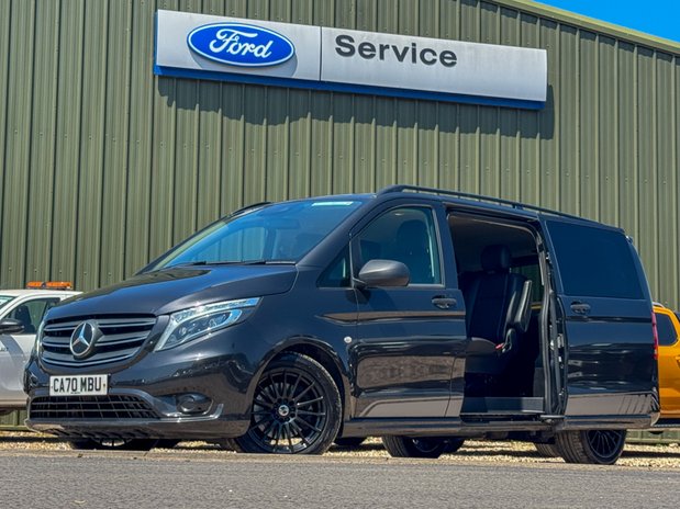 Mercedes-Benz Vito Crew Cab AUTO LWB L2H1 Sport 119 Camera Nav Sensors EURO 6 1