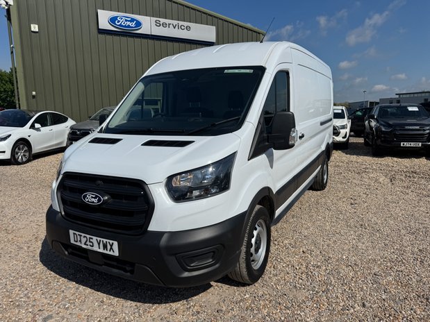 Ford Transit LWB L3H2 Medium Roof Leader 350 Sensors EURO 6 (CAT S Insurance Loss) 2