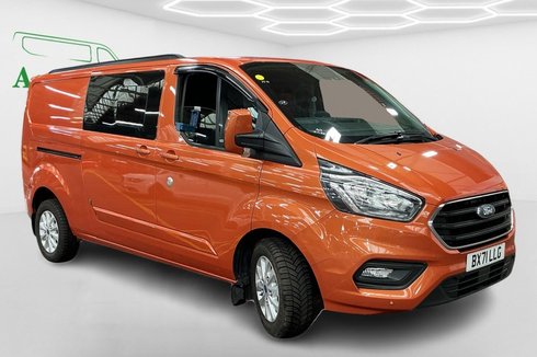Ford Transit Custom Crew Cab [SOLD KH] LWB L2H1 Low Roof Limited 320 Air Con Alloys EURO 6 NO V