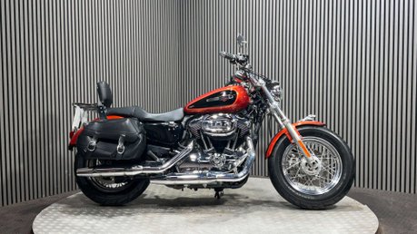 Harley-Davidson Sportster 1200 XL1200C 2011 ONLY 7K NEW MOT CUSTOM CRUISER BIKE 4