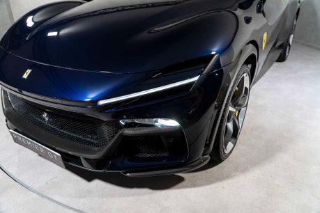 Ferrari Purosangue ATELIER. EXTENSIVE CARBON FIBRE. PAINTED SHIELDS. PASSENGER DISPLAY. P/ROOF 43