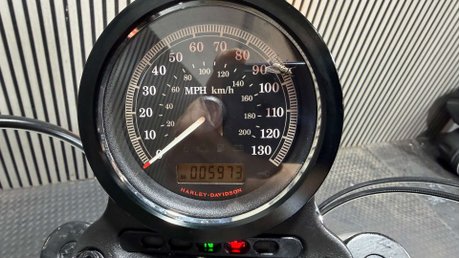 Harley-Davidson Sportster 1200 XL1200CB CB 2013 ONLY 13K LONG MOT 120CC CRUISER LOWRIDER 35