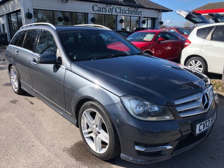 Mercedes-Benz C Class C180 BLUEEFFICIENCY AMG SPORT ESTATE AUTOMATIC PETROL 
