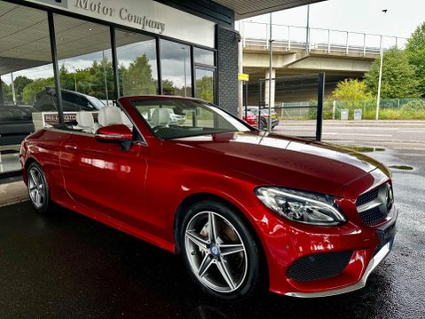 Mercedes-Benz C Class 2.0 C200 AMG Line Cabriolet G-Tronic+ Euro 6 (s/s) 2dr 8