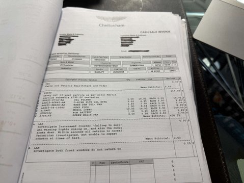 Aston Martin Vantage 4.3 Vantage V8 Auto 2dr ROADSTER 130
