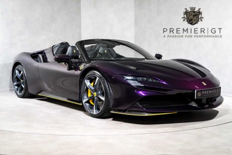 Ferrari SF90 Spider ATELIER EXAMPLE. VIOLA HONG KONG. CARBON INT & EXT. FRONT LIFT. 1