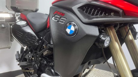 BMW F800 2014 ONLY 23K FULL ALLOY LUGGAGE NEW MOT SERVICED 800CC 42