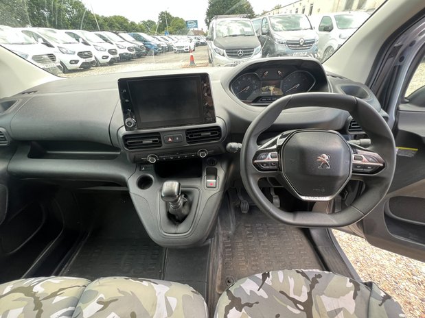 Peugeot Partner LWB L2H1 (SOLD) Low Roof Asphalt Air Con Alloys Cam Sensors EURO 6 NO VAT 28