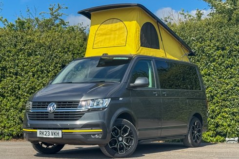 Volkswagen Transporter Camper | Pop Top | AUTO | 4 Berth | Kitchen | Solar | NO VAT | Euro 6