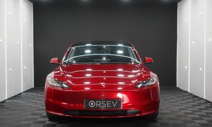 Tesla Model 3 LONG RANGE AWD Ultra Red Now with GROK Heated & Cooled Seats One Owner 11