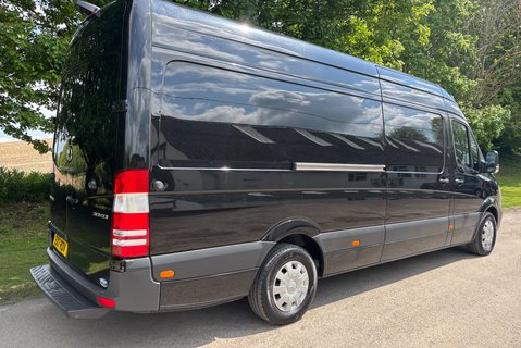Mercedes-Benz Sprinter 319 V6 Cdi Lwb Hr Panel Van - Twin Side Doors / Air Con / Rear Camera 2