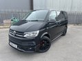 Volkswagen Transporter T6 TDI HIGHLINE BLACK FSH DAY VAN CAMPERVAN READY 1
