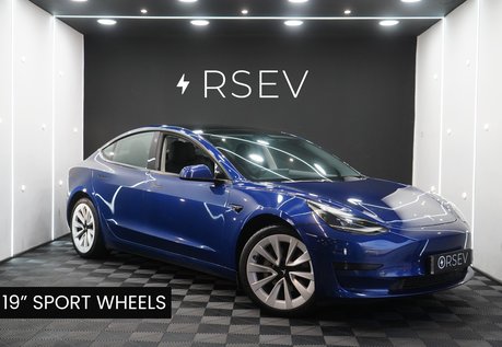 Tesla Model 3 STANDARD RANGE PLUS 19" Alloys Heated Seats & Steering Wheel One Owner VATQ