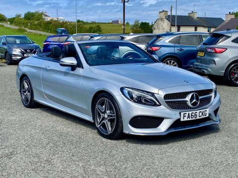 Mercedes-Benz C Class 2.1 C220d AMG Line (Premium Plus) Cabriolet G-Tronic+ Euro 6 (s/s) 2dr 2
