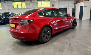 Tesla Model 3 LONG RANGE AWD Pristine Low Mileage Red Multi-coat Heat Pump  6
