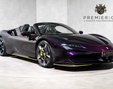 Ferrari SF90 Spider ATELIER EXAMPLE. VIOLA HONG KONG. CARBON INT & EXT. FRONT LIFT.