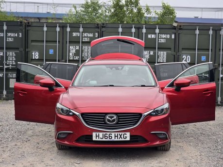 Mazda 6 2.2 SKYACTIV-D Sport Nav Estate 5dr Diesel Auto Euro 6 (s/s) (175 ps) 8