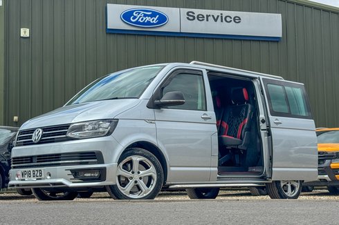 Volkswagen Transporter AUTO Crew Cab SWB L1H1 210BHP T32 Tdi Sportline Kombi Nav EURO 6 NO VAT