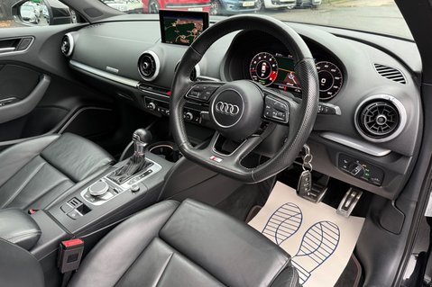 Audi S3 S3 TFSI QUATTRO BLACK EDITION -B&O -VIRTUAL COCKPIT -APPLE CARPLAY 16