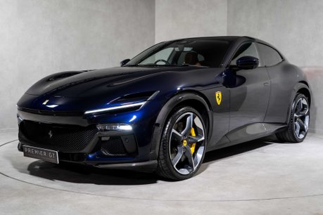 Ferrari Purosangue ATELIER. EXTENSIVE CARBON FIBRE. PAINTED SHIELDS. PASSENGER DISPLAY. P/ROOF 3