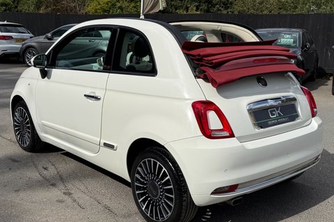 Fiat 500 LOUNGE DUALOGIC -£20 ROAD TAX - RARE AUTOMATIC CABRIOLET 9