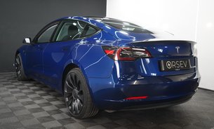 Tesla Model 3 PERFORMANCE AWD Deep Blue Metallic Ryzen GROK AI Adaptive LEDs 3