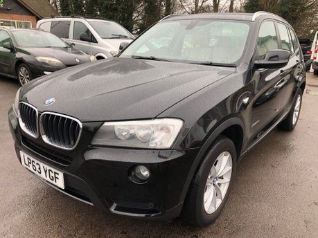 BMW X3 XDRIVE20D SE manual just 76,000 miles. 2 Owners, service history, 10