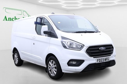 Ford Transit Custom SWB L1H1 Low Roof Limited 280 Air Con Alloys Sensors Cam EURO 6