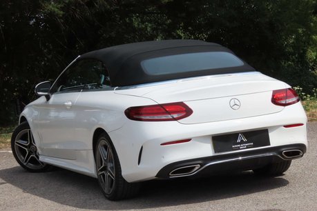 Mercedes-Benz C Class 1.5 C200 MHEV AMG Line (Premium) Cabriolet 2dr Petrol G-Tronic+ Euro 6 (s/s 8