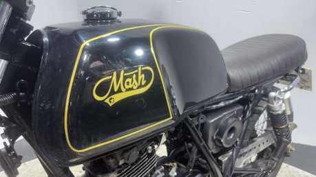 Mash Black SEVEN 125 2019 5K GOOD RUNNING CAFE RACER RETRO PROJECT BIKE 125CC 17