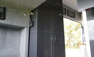 Ford Transit 350 L3 H3 P/V DRW FSH New Brakes Off Grid Solar Cassette Toilet Air Con +++ 25