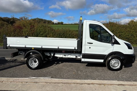 Ford Transit 350 L2 Drw 130 ps Single Cab Tipper - Air Con / Rear Camera / Cruise 10