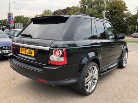 Land Rover Range Rover Sport 3.0 SDV6 HSE BLACK only 64000 miles with 9 Services. 13