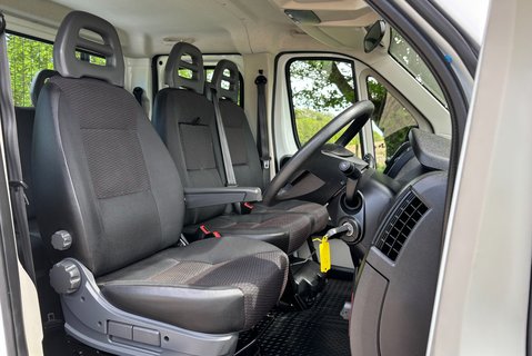 Peugeot Boxer 335 2.2 Hdi 130 ps Crew Cab Tipper - Air Con - Ex MOD 4