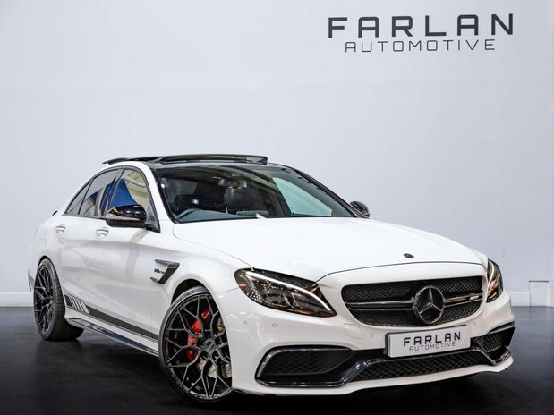 Mercedes-Benz C Class 4.0 C63 V8 BiTurbo AMG (Premium) Saloon 4dr Petrol SpdS MCT Euro 6 (s/s) (4 