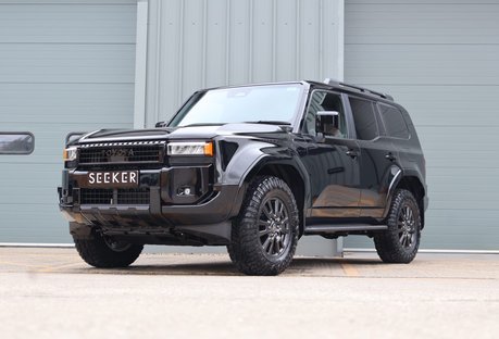 Toyota Land Cruiser 2026  COMMERCIAL  HYBRID SEEKER STYLED OEM SEAT CONVERSION  FULL BLACK PACK