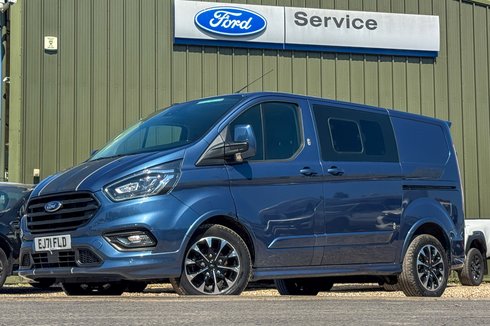 Ford Transit Custom AUTO Crew Cab SWB L1H1 320 Sport Air Con Camera Nav NO VAT SELECT