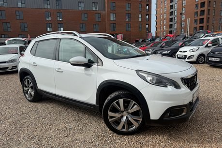 Peugeot 2008 BLUE HDI ALLURE…8 SERVICES JUST £20 R/TAX..SAT NAV..CRUISE..A.CON..1/2 LEAT